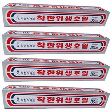 Chakhansikjaeryo 鋁箔紙 30cm x 30m, 4盒