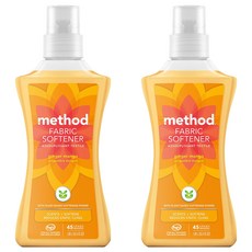 method 智慧環保衣物柔軟精 夏日甜心, 1.58L, 2瓶