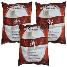 御 頂級細貓砂 無香味 10L - 凝結型 低粉塵 貓砂, 3袋