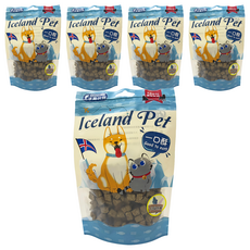 Icelandpet 冰島伙伴 全原肉乾鮮一口酥 小顆粒, 白身魚, 100g, 5包