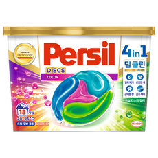 Persil 寶瀅 韓國原裝進口 護色洗衣膠囊, 18顆, 1盒