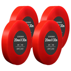 DADA 超強力雙面膠帶 20mm*30m, 透明, 4捲