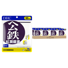 DHC 台灣公司貨 紅潤鐵素, 180顆, 347mg, 60包