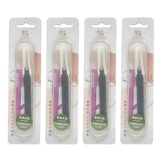 Sunland HAJIME 不鏽鋼粉刺夾, 尖頭型, MUAC006, 4支