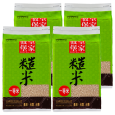 皇家穀堡 糙米, 花東的純淨滋味, 脫氧包裝, 保存米粒的原始風味, 一等米, 2.5kg, 4包