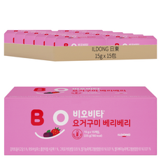 ILDONG 日東 BIOVITA酸奶軟糖 15g, 莓果口味, 15包