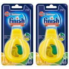 finish 洗碗機除味芳香劑 清新檸檬, 4ml, 2個