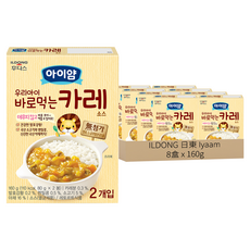 ILDONG 日東 Iyaam 即食料理包，咖哩口味，2入, 160g, 8盒