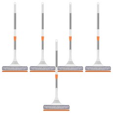 居家共感 長柄玻璃窗清潔刮水器, 5個, 白色