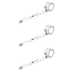 TPL 紙膠帶 手繪文具與貓貓 - 2.5cm x 10m，台灣製造, PS003, 3個