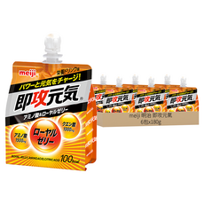 meiji 明治 即攻元氣 能量果凍飲 胺基酸, 180g, 6包