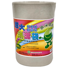 奈米家族 捲筒垃圾袋 115 x 94cm 透明 3.5kg, 125L, 1個