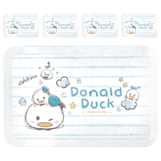 收納王妃 TSUM 濕紙巾盒, 藍線唐老鴨, 5個