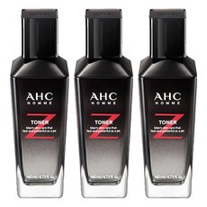AHC 男士活力化妝水, 140ml, 3瓶