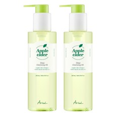 AriuL 艾藜兒 台灣公司貨 蘋果醋深層潔净卸妝油, 2個, 200ml