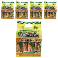 御之味 蔬菜棒棒餅, 256g/袋, Set 16包, 豐富蔬菜, 酥脆口感, 方便攜帶, 5袋