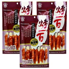 烤一百 星型潔牙鈣骨捲 雞肉 120g 3包 - 狗狗潔牙零食，無添加防腐劑，美味又健康