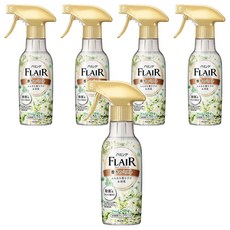 Kao 花王 Humming 衣物香氛消臭噴霧 白葉花香, 270ml, 5瓶