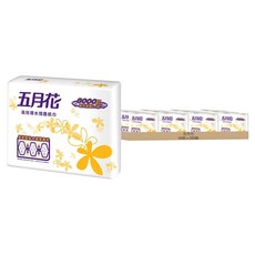 五月花 效導水摺疊紙巾, 200抽, 40包
