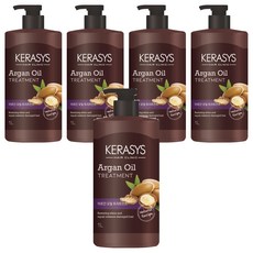KERASYS 摩洛哥堅果油護髮乳 補充營養 保濕, 1L, 5瓶