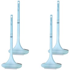 紗窗玻璃兩用清潔刷 加長款, 藍色, 4個