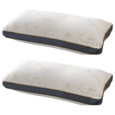 Ishur 伊舒爾 3d天絲獨立枕_1入, 白色, 2入