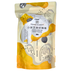 山海經脈 小米芝麻好棒棒 Set 12支, 168公克, 穀物點心棒, 14g, 1包