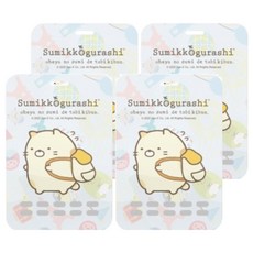 KEEP BARRIER 角落小夥伴 抗菌隨行卡 貓咪, 10g, 4個