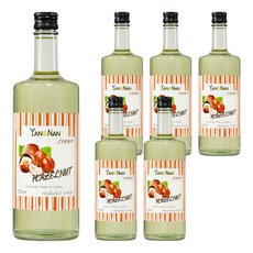 YANGNAN 仰南 榛果風味糖漿 (咖啡特調、飲品調味), 750ml, 6瓶