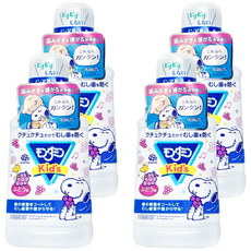 EARTH 地球製藥 兒童漱口水, 葡萄口味, 250ml, 4瓶