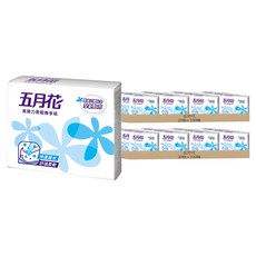 五月花 高吸力柔韌擦手紙, 100抽, 40包