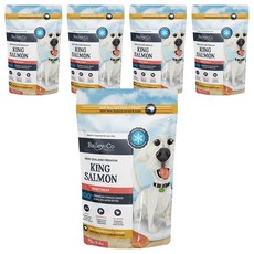 Bailey+Co 倍立 犬用凍乾零食 -40度冷凍乾燥, 鮭魚, 70g, 5包