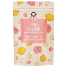 蜜思朵 NEW!冰糖玫瑰檸檬茶, 15顆, 17g, 1袋