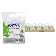 皂福 輕時代 花香清潔袋 綠活茶樹 45L 超厚 30包