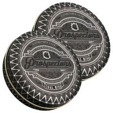 Prospectors 淘金者 Coal Mine 煤炭髮泥，啞光，不含薄片, 4oz, 2個