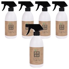 歐美淨 植萃酵素 蔬果奶瓶清潔劑, 500ml, 5個