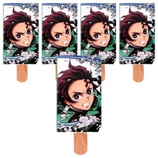 禾誠 鬼滅之刃 冰棒造型橡擦 GUER30-2, 白色, 5個