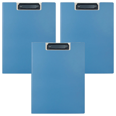 ABEL 力大牌 輕量防水丹麥夾 A5 66252, 藍色, 3個