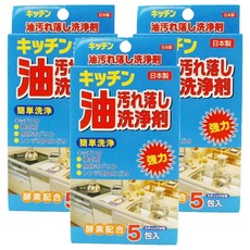 Taguchi 日本製廚房油污清洗劑 Set 5入, 強力去油汙, 100g, 3盒