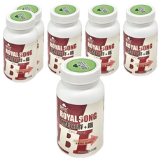 ROYAL SONG 御松田 酵母B群+鐵 500mg, 30顆, 15g, 6瓶