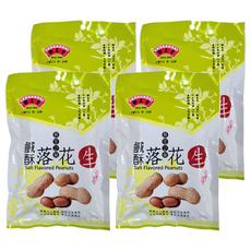 Nut King 鄭美香 鹹酥落花生, 4包, 240g