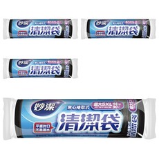 妙潔 捲筒清潔袋 SXL, 90L, 4捲