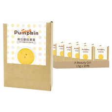 A Beauty Girl 南瓜蘑菇濃湯, 低熱量高飽足感, 含多種維生素, 懶人低卡飲品, 隨沖隨泡, 13g, 10包