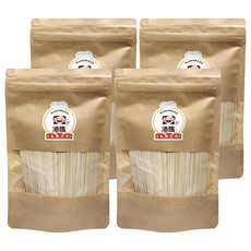 港媽私房手作 手工無鹽蔬果1mm麵條 紫山藥口味, 天然食材，無添加，適合十個月以上寶寶, 200g, 4包