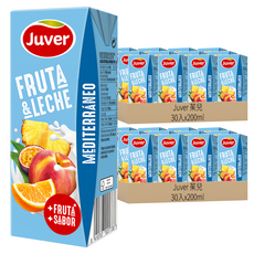 Juver 茱兒 綜合水果牛奶, 200ml, 60入