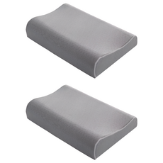 Ishur 伊舒爾 石墨烯乳膠枕, 工學護頸型, 2個