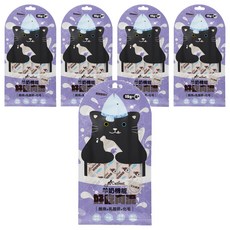 Catfeet 艾比最愛 羊奶機能肉泥, 15克x4入, 全齡貓, 60g, 鮪魚+乳酸菌+化毛, 5袋