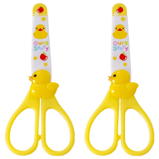 蕉蕉購物 兒童小剪刀, 顏色隨機, 2支