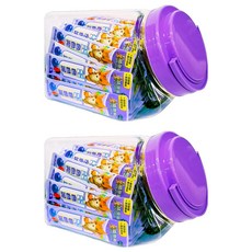 Cat Glory 驕傲貓 色色泥 鮮紫鮪魚藍莓 15g*50包*2桶 貓咪零食, 1.2kg