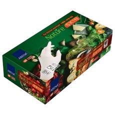 ABENA 雅保 NBR 橡膠手套 DK550KF 100個 白色, 小(S), 1盒